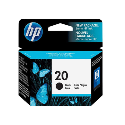 HP 20 BLACK Orijinal Kartuş C6614D