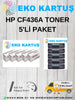 HP 36A (CB436A) EKONOMİK AVANTAJLI 5'Lİ MUADİL TONER - Detail view