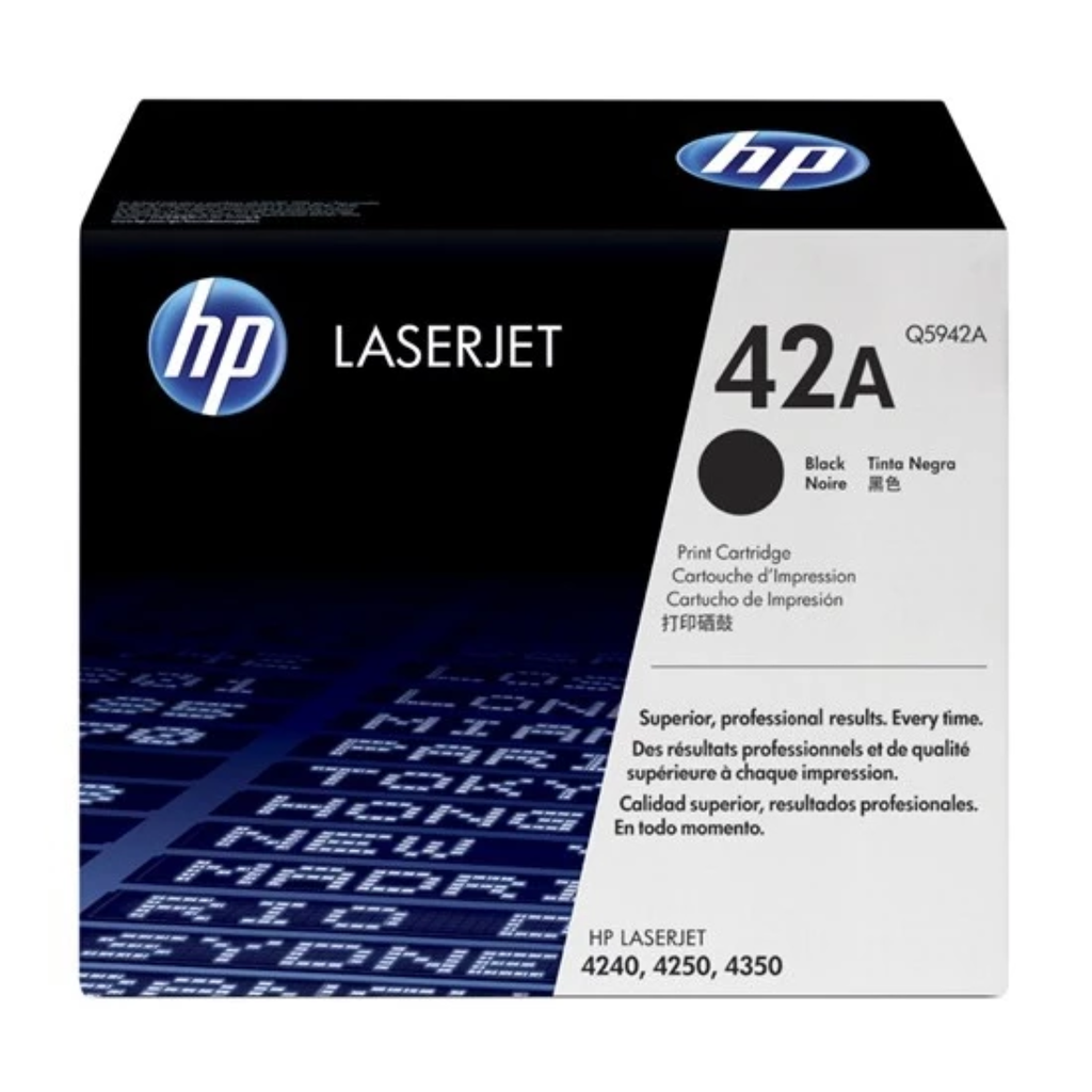 HP 42A 10000 Sayfa Kapasiteli Siyah Toner Q5942A - Main view