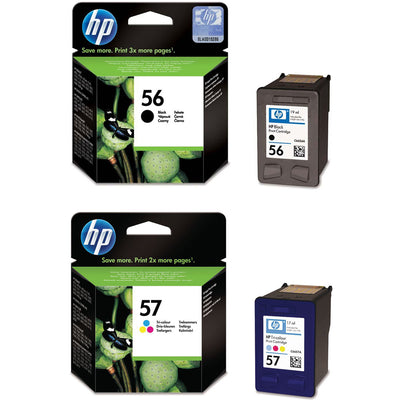 HP Officejet 6110 All-in-One Fonksiyonel KARTUŞU HP 56 HP 57 ESKİ TARİHLİ ORİJİNAL - Main view