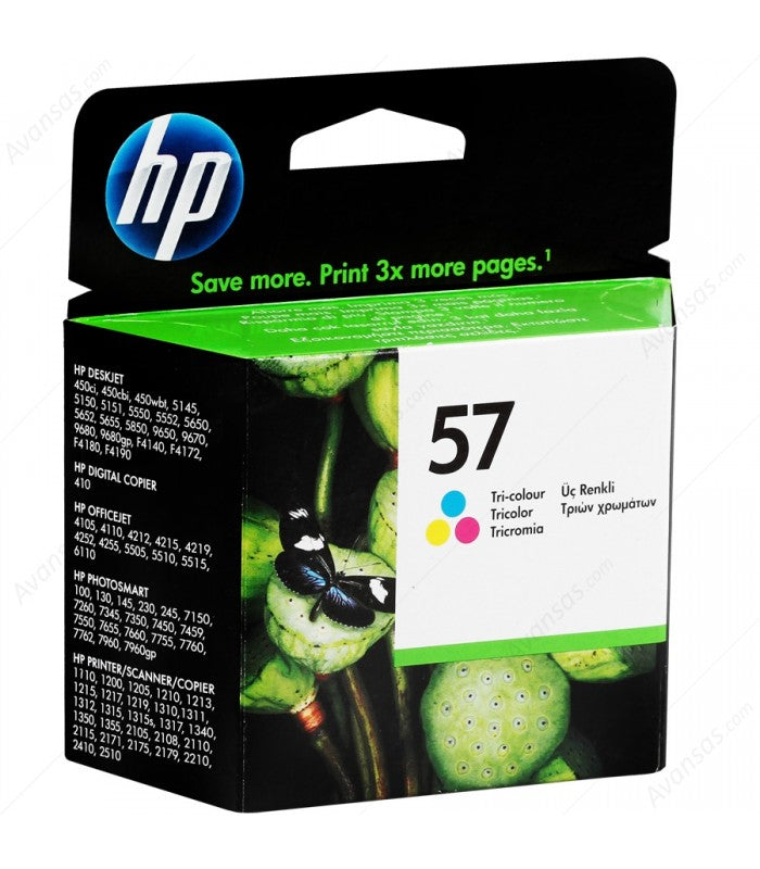 HP 57 RENKLİ KARTUŞ  ESKİ TARİHLİ ORİJİNAL - Main view