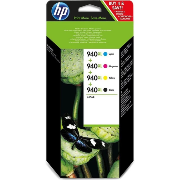 HP 940XL 2N93A 1 Set Kartuş , HP Officejet Pro 8000 / 8500 Yüksek Kapasite CMYK Kartuş - Main view