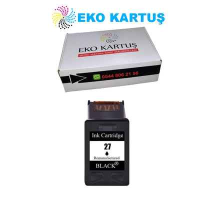 HP 27 Siyah Muadil Kartuş C8727A