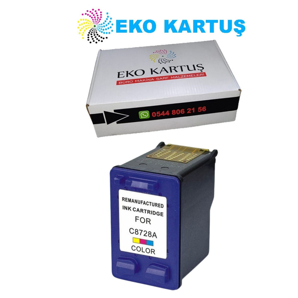 HP 28 Renkli Muadil Kartuş C8728A
