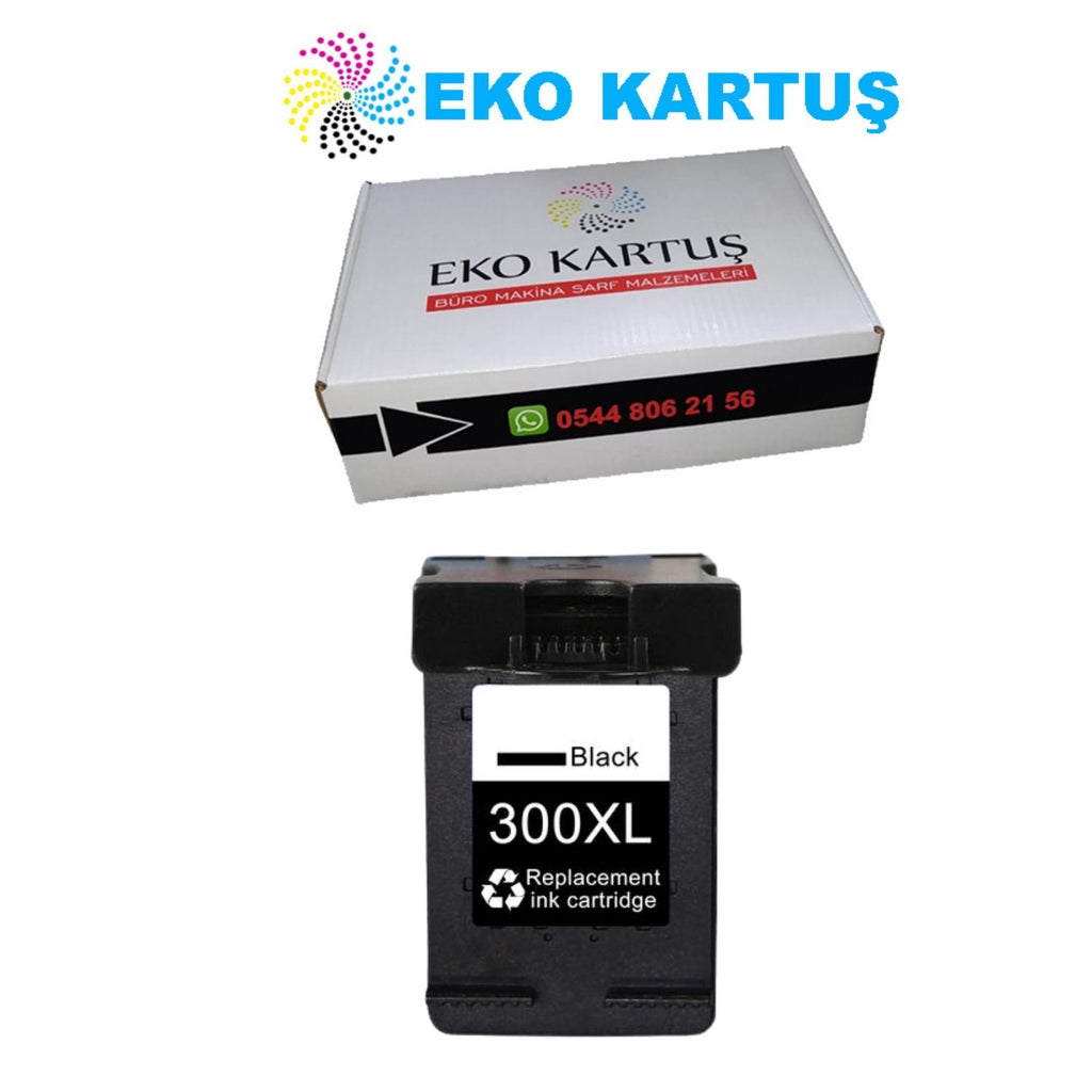HP 300XL SİYAH Yüksek Kapasiteli Uyumlu Kartuş CC641E