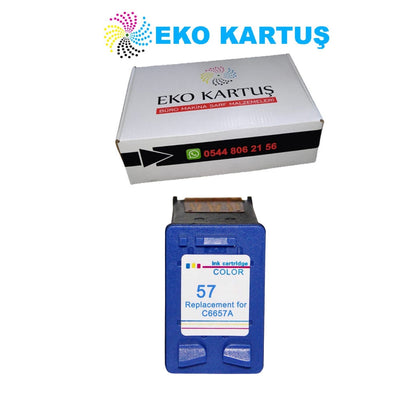 HP 57 Renkli Muadil Kartuş C6657A