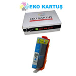 HP 655XL BLUE Yüksek Kapasiteli Muadil Kartuş CZ110AE