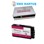 HP 711XL RED Yüksek Kapasiteli Muadil Kartuş CZ131A