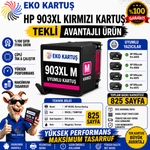 HP 903XL MAGENTA Kartuş  muadil kartuş