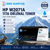 Hp W2071A MAVİ (117a)  Orijinal Toner