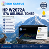 Hp W2072A SARI (117a)  Orijinal Toner