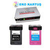 HP 302XL Yüksek Kapasiteli Muadil Kartuş F6U67AE SET 2Lİ PAKET