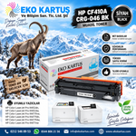 HP CF410A SİYAH /CRG-046 BK MUADİL TONER