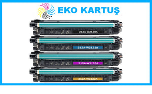 Hp 212A  (W2120A) TAKIM 4 RENK MUADİL TONER ÇİPLİ