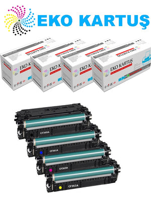 Hp B5L46A CF360 SET 4 RENK Muadil Toner - Main view