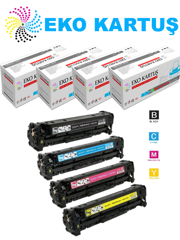 Hp Color LaserJet Pro MFP M479dw ÇİPLİ  4 RENK TAKIM Muadil Toneri - Main view
