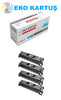 Hp Color Laserjet 2550n Set 4 Renk  (122a) Muadil Toner - Main view