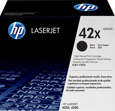 Hp Q5942Yc (42X) Toner-Hp 4250/4350 Toneri - Main view