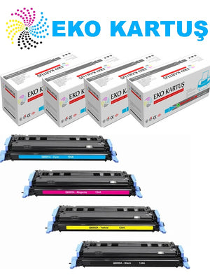 Hp Color Laserjet CM-1017 Q6000 4 RENK Muadil Toner - Main view