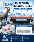 Hp 230A (W2301A) mavi  Muadil Toner Takım çipli