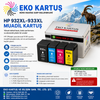 Hp Officejet 6100 MUADİL KARTUŞ 4 RENK 932XL -933XL SET