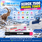 XEROX 7500 muadil toner 4 renk set