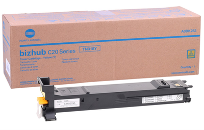 Konica Minolta TN-318 Sarı Toner - Main view