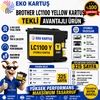 Brother LC1100 YELLOW MUADİL KARTUŞ
