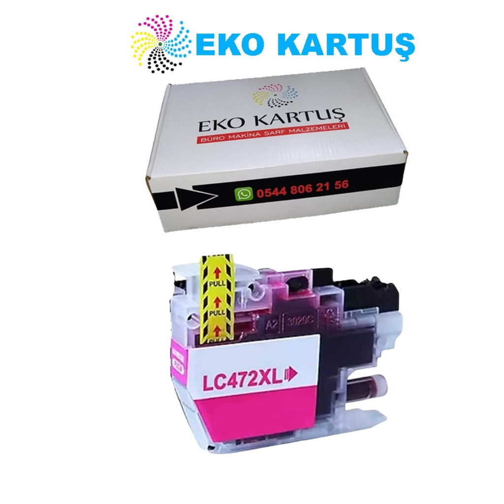 Brother RED Yüksek Kapasiteli Muadil Kartuş LC472XLM