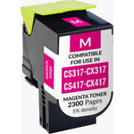 LEXMARK MUADİL TONER CS317/CS417 KIRMIZI - Detail view
