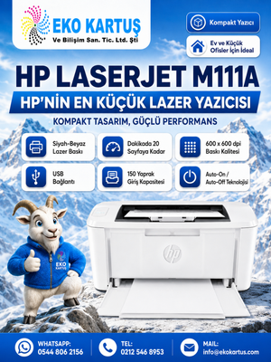 HP M111A Mono Lazer Yazıcı (7MD67A)