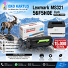 Lexmark  MS321 56F5H0E  Siyah Muadil Toner 15K