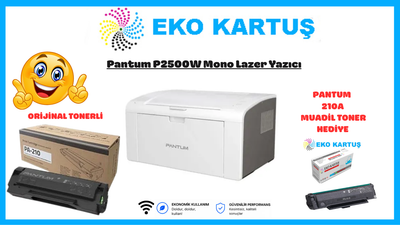 Pantum P2500W Mono Lazer Yazıcı