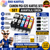 Canon Pixma MG6250  PGI-525-CLI-526  MUADİL KARTUŞ 5 Renk SET