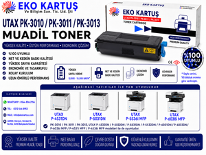 UTAX PK-3010, PK-3011, PK-3013 MUADİL TONER