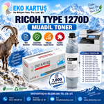 Ricoh  1270D - MP 201  Muadil Toner