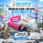 RİCOH  SP-C420/SP-C410  MUADİL TONER  KIRMIZI MG