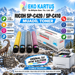 RİCOH  SP-C420/SP-C410  MUADİL TONER  SET 4 RENK