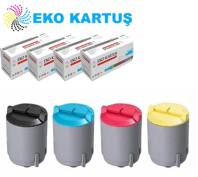Samsung CLP-300N 4 Renk Takım Muadil Toner - Main view