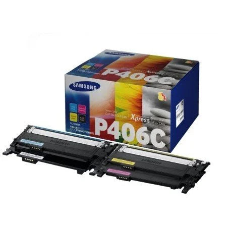 Samsung CLX-3300 4 Renk Takım Orijinal Toner - Main view
