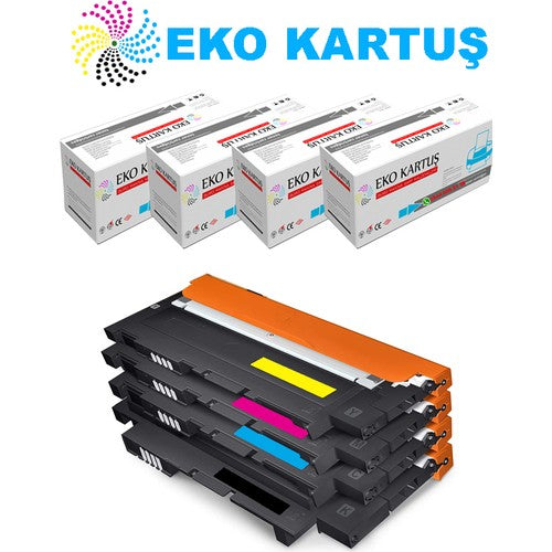 Samsung CLP-360  4 Renk Takım Muadil Toner - Main view