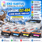 SAMSUNG CLT- 404S SET 4 RENK MUADİL TONER SL-C430w/ SL-C480w/ C432/ C433/ C482/ C483 CMYK