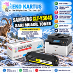 SAMSUNG  CLT- Y504 (K504S) SARI  MUADİL TONER CLP-415N/ CLX-4195N /  C1810W/ C1860FW YL