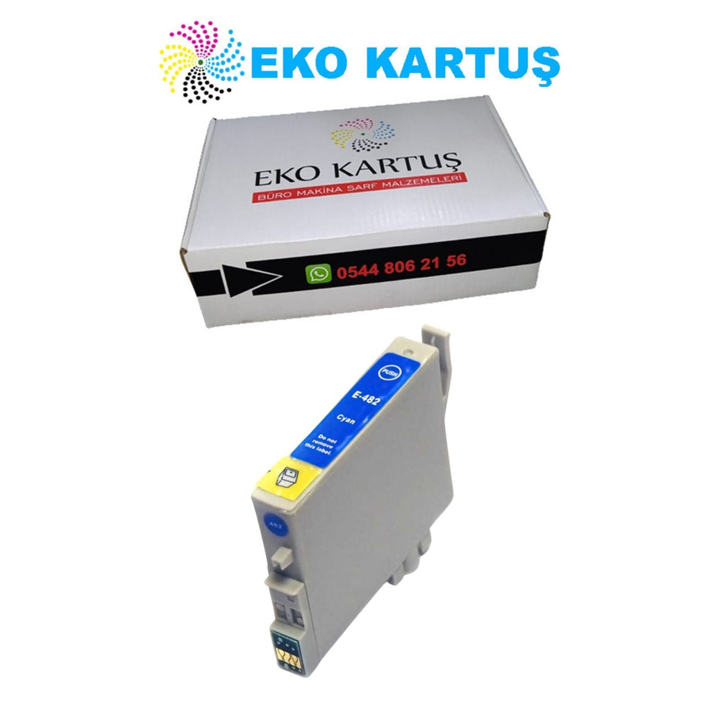 Epson T0482 BLUE Muadil Kartuş C13T04824020