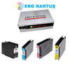 Epson T04A1/2/3/4 Muadil Kartuş SET 4 LÜ PAKET