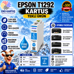 Epson T1292 MAVİ MUADİL KARTUŞ