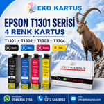 Epson WorkForce WF-7525 set 4 renk Uyumlu Sıfır İthal KARTUŞ (T1301 - T1302 - T1303 - T1304)