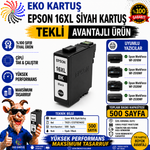 Epson 16XL T1631  BLACK Muadil Kartuş