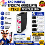 Epson 27XL T2713 RED Yüksek Kapasiteli Muadil Kartuş C13T27134020