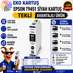 Epson T9451 Siyah Mürekkep Kartuşu XL (Muadil)